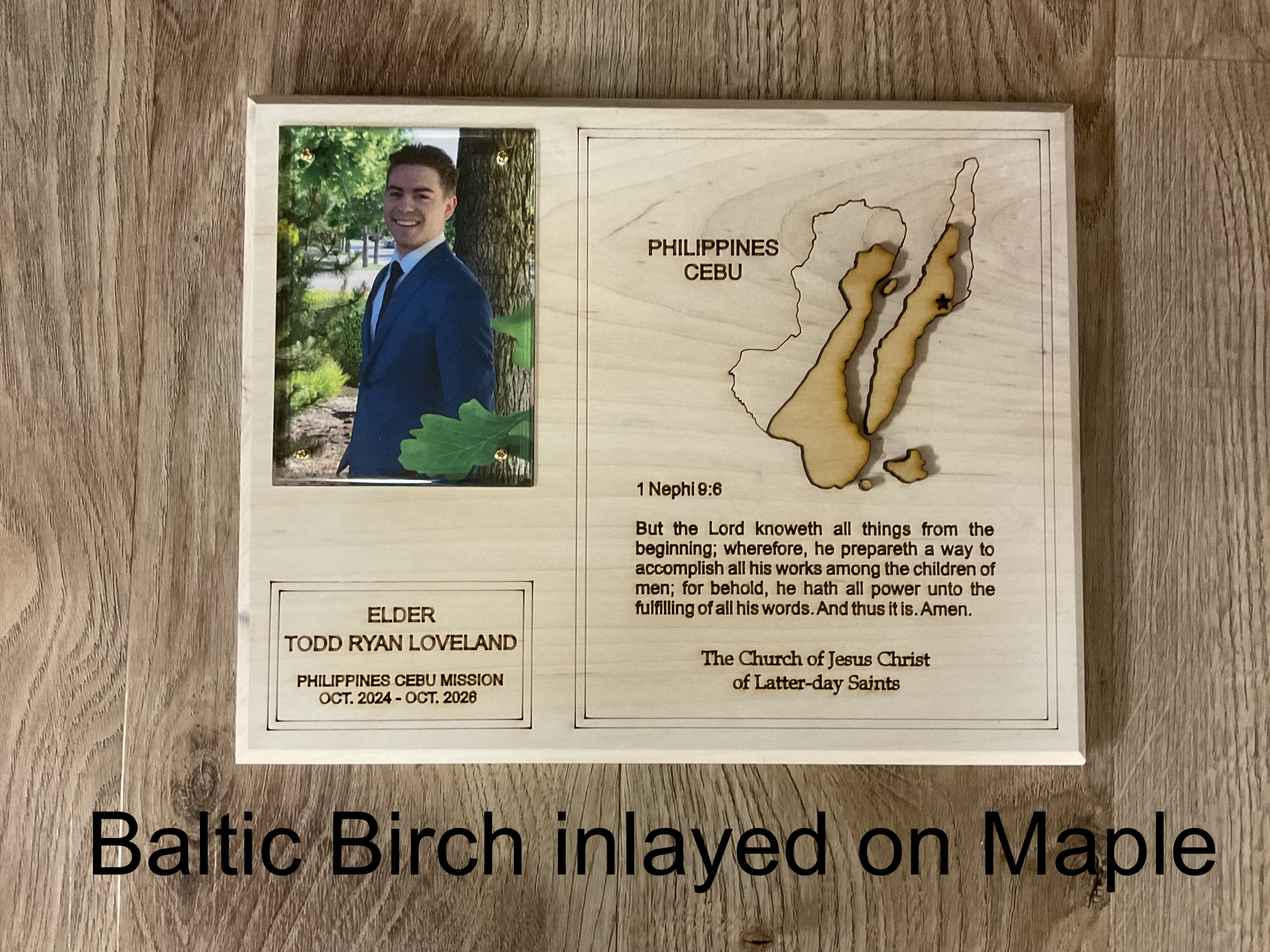 LDS Missionary Plaque, Custom Design, Personalization, Elder and Sister Missionaries, Ward Mission Plaques - Image 2