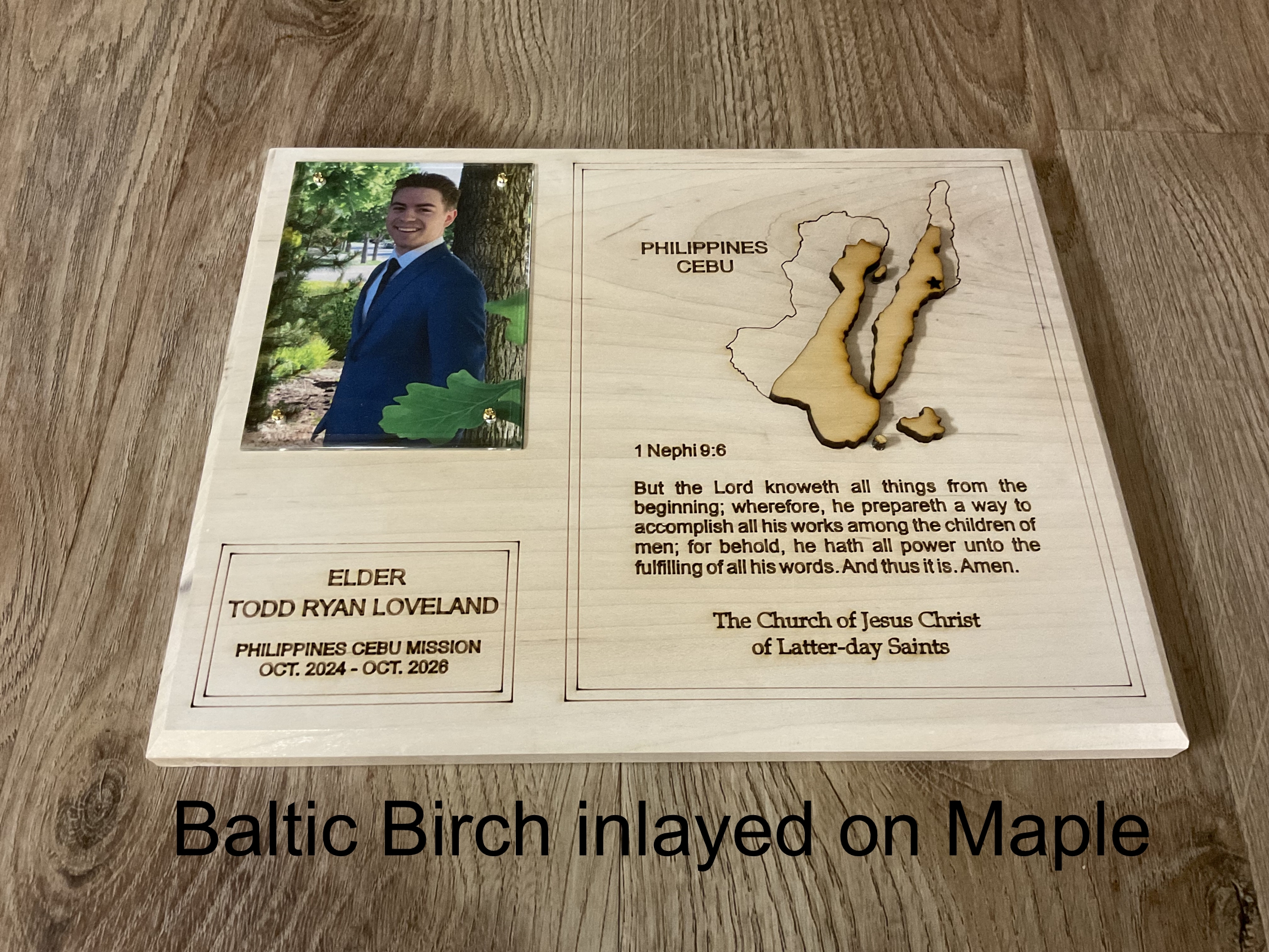LDS Missionary Plaque, Custom Design, Personalization, Elder and Sister Missionaries, Ward Mission Plaques - Image 3