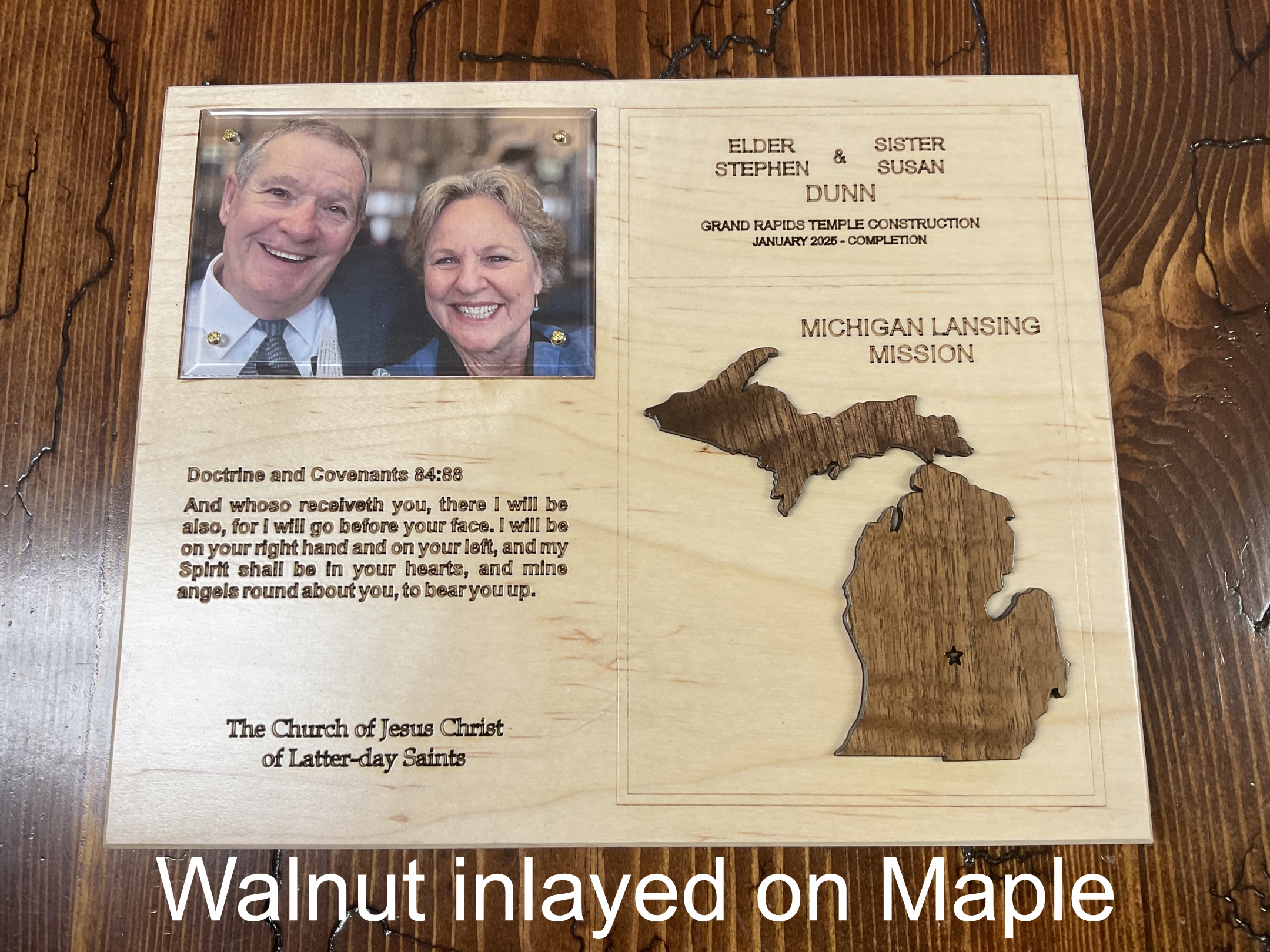 LDS Missionary Plaque, Custom Design, Personalization, Elder and Sister Missionaries, Ward Mission Plaques - Image 6