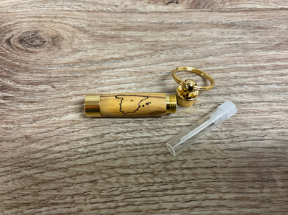 Custom Engraved Mission LDS Oil Vial - Olive Wood (olivewood) from the Holy Land - New Missionaries - Image 5