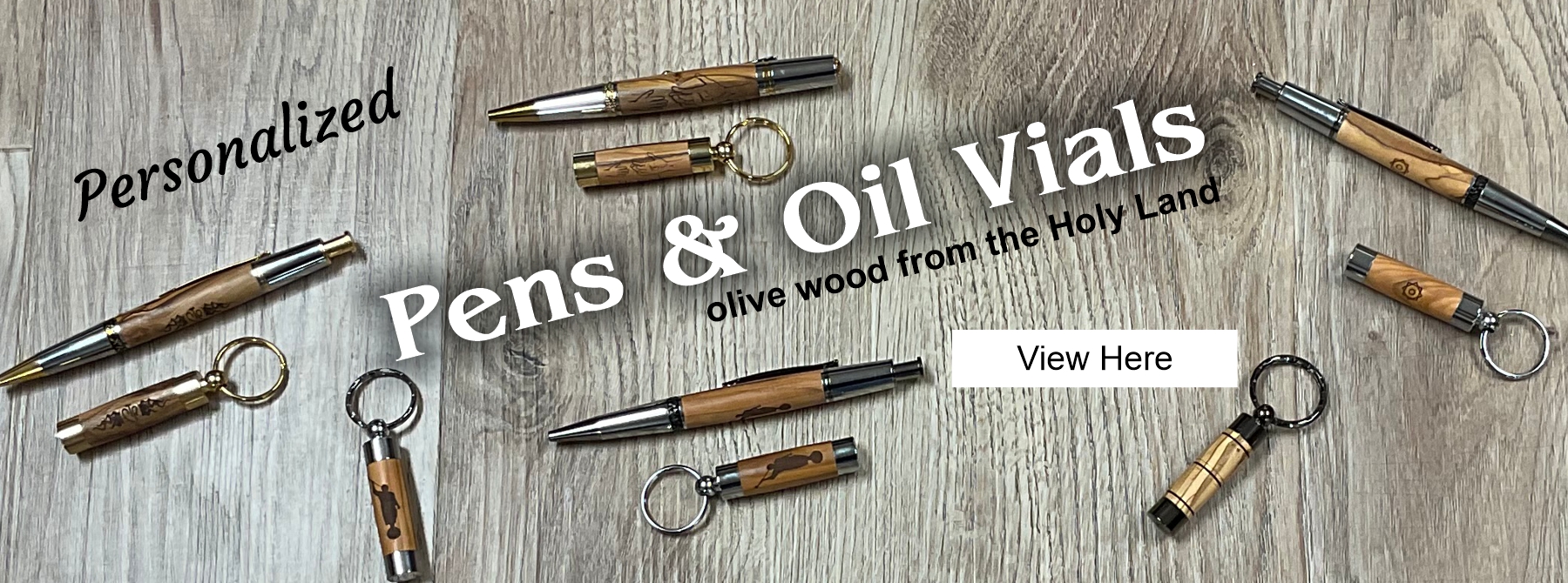 Pens and Oil Vials
