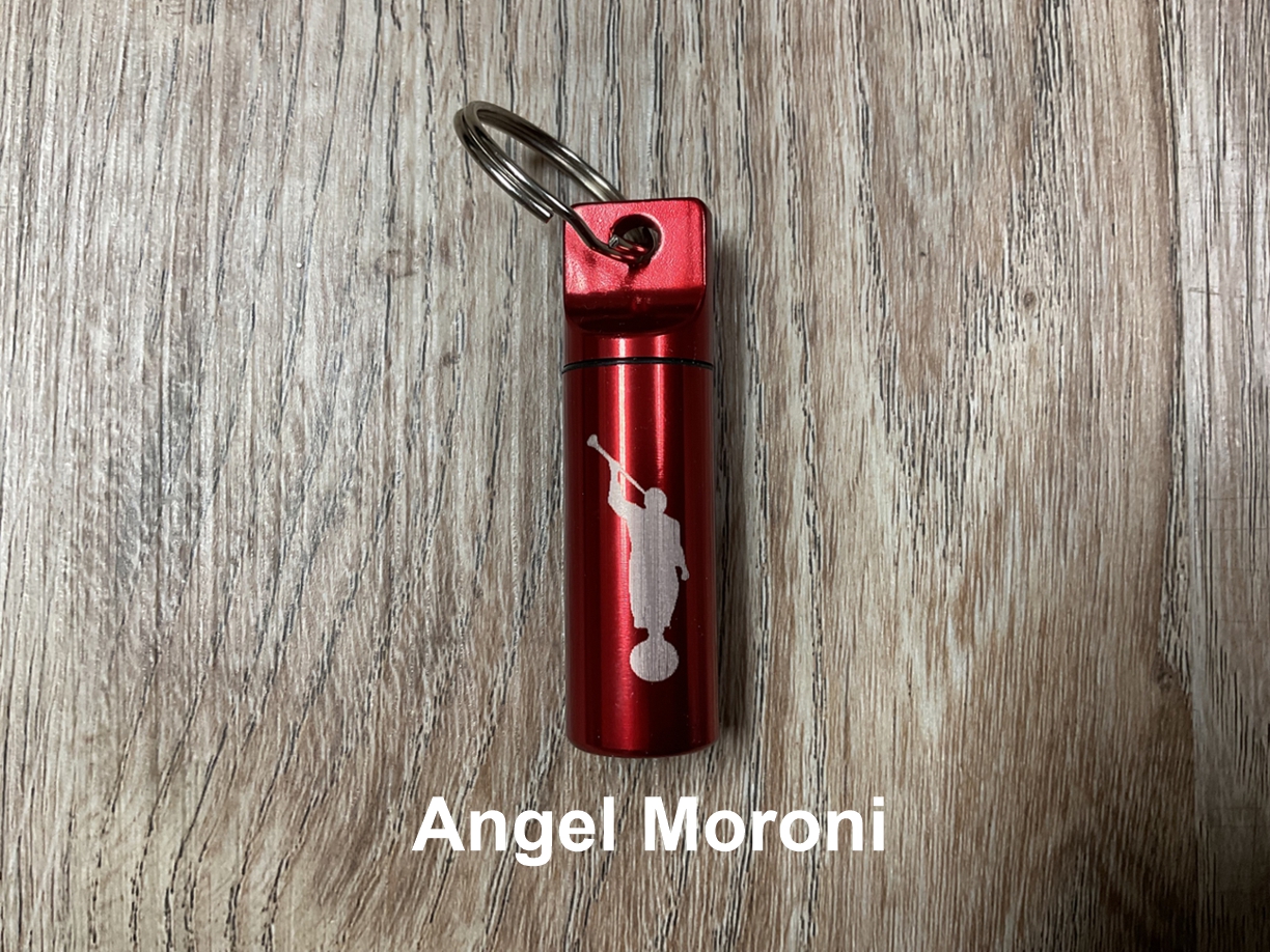 LDS Oil Vial - Aluminum w/Glass insert - for Priesthood Holders, Missionaries, Bishops - Image 7