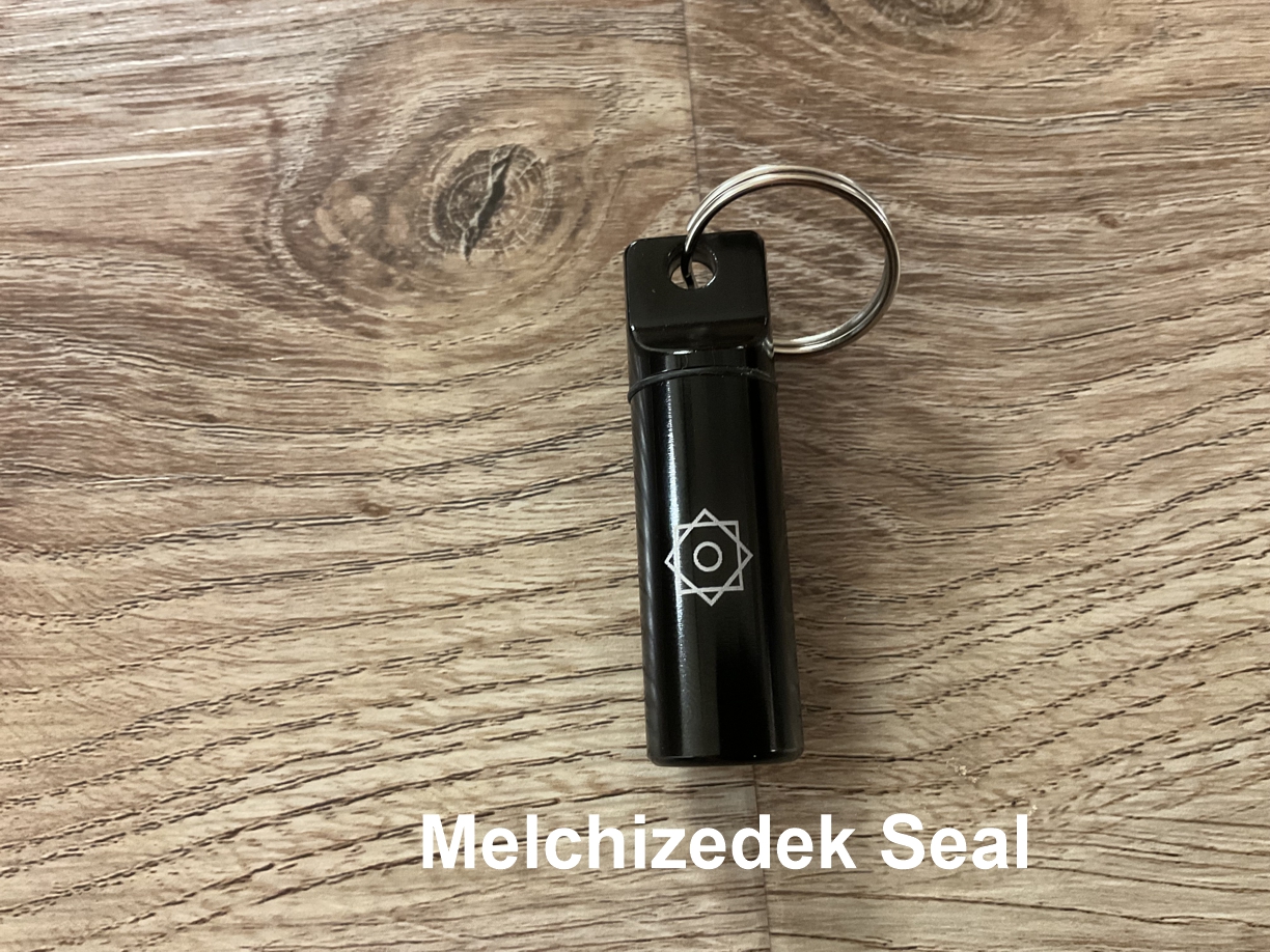 LDS Oil Vial - Aluminum w/Glass insert - for Priesthood Holders, Missionaries, Bishops - Image 8