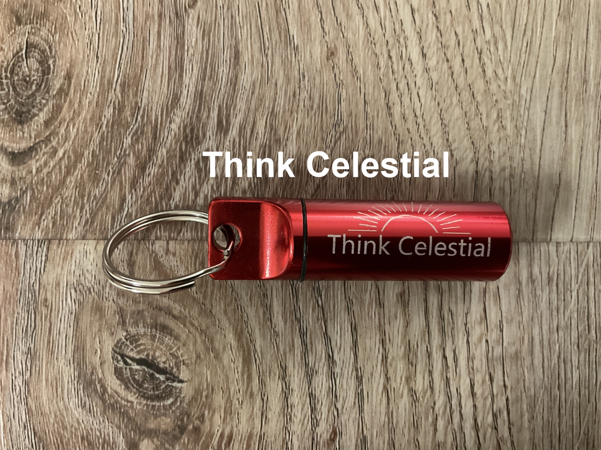 LDS Oil Vial - Aluminum w/Glass insert - for Priesthood Holders, Missionaries, Bishops - Image 11