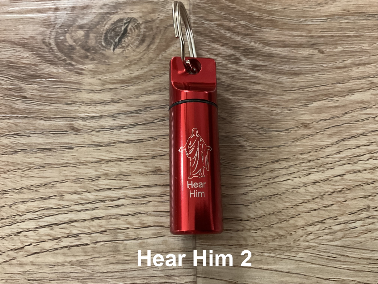 LDS Oil Vial - Aluminum w/Glass insert - for Priesthood Holders, Missionaries, Bishops - Image 13