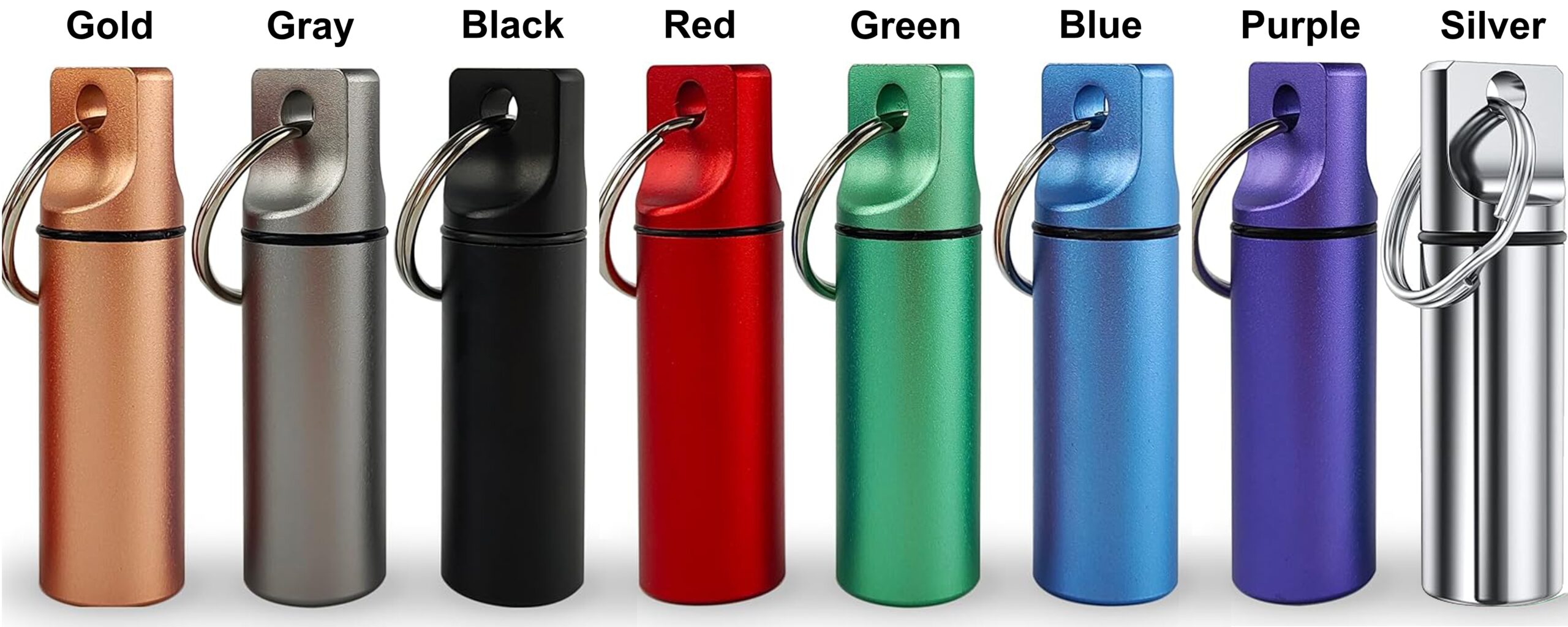 LDS Oil Vial - Aluminum w/Glass insert - for Priesthood Holders, Missionaries, Bishops - Image 2