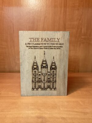 Proclamation on the Family Mantle Display