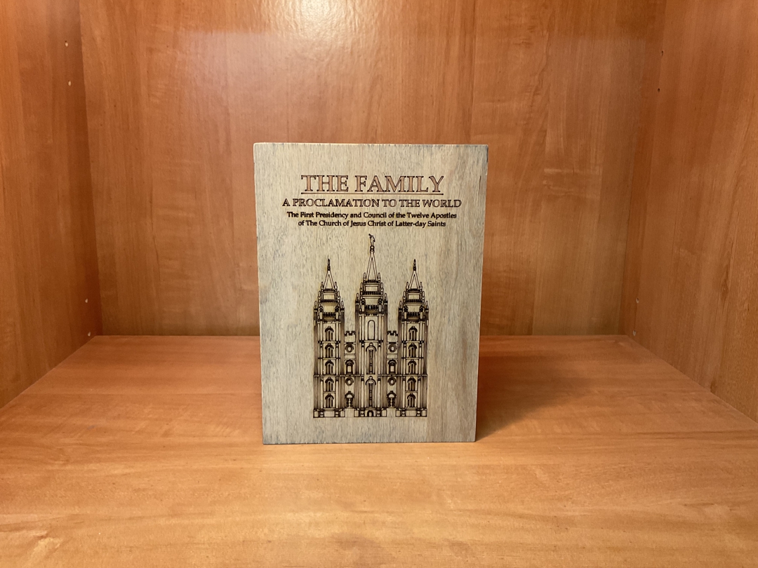 Proclamation on the Family Mantle Display