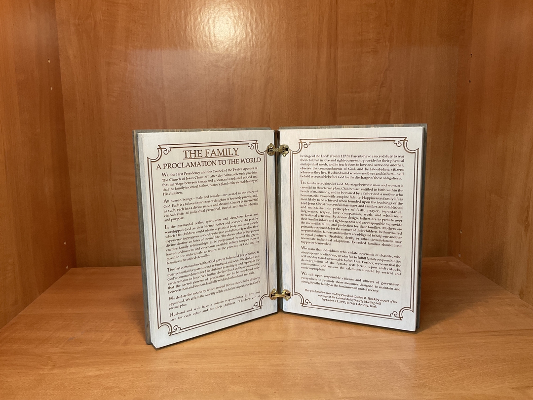 Proclamation on the Family Mantle Display - Image 2